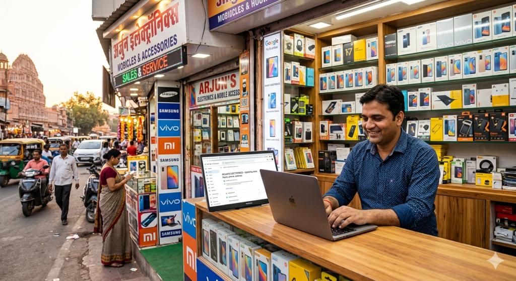 Implementing local SEO tips for small business India to grow retail stores online.