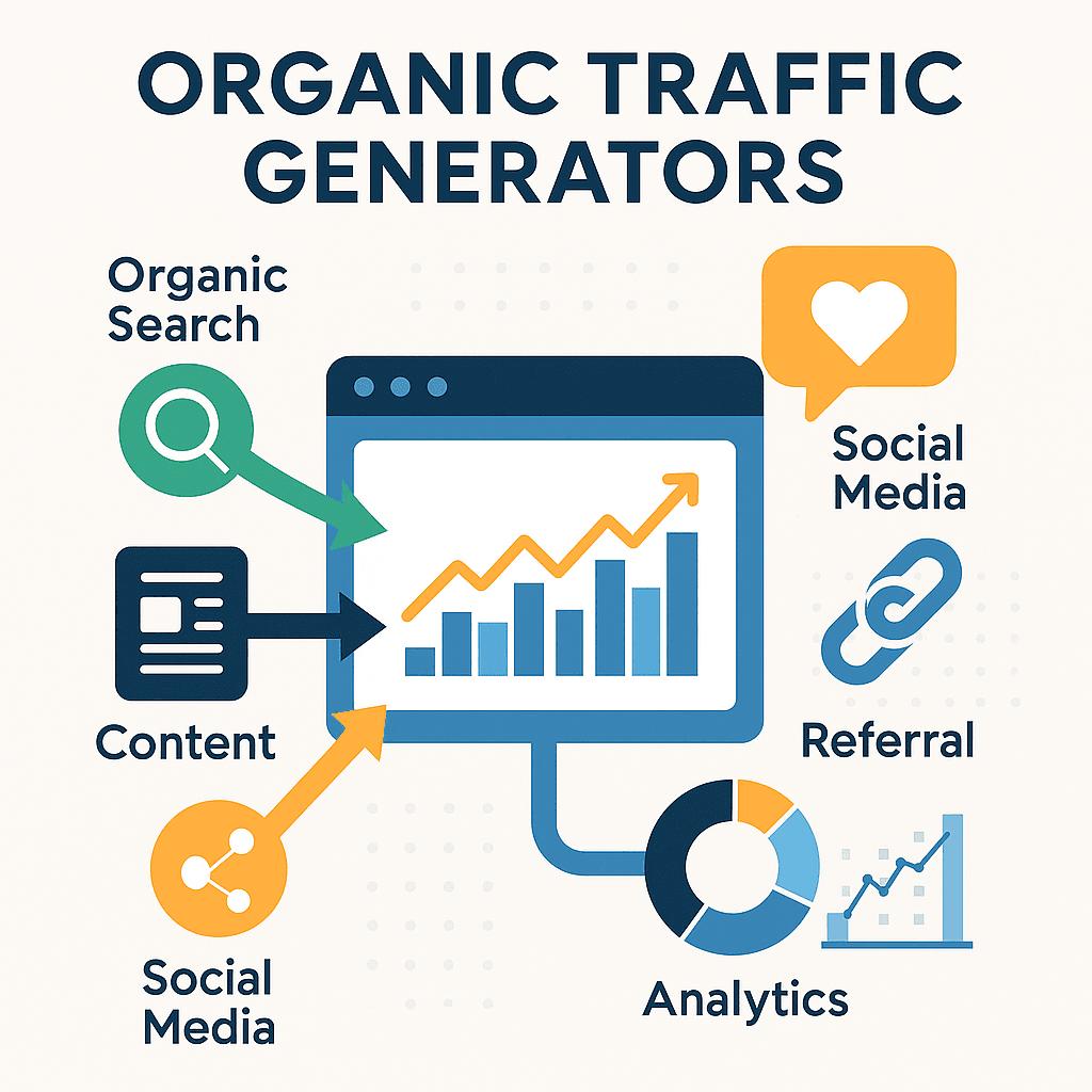 how to get website traffic without ads using SEO and content marketing
